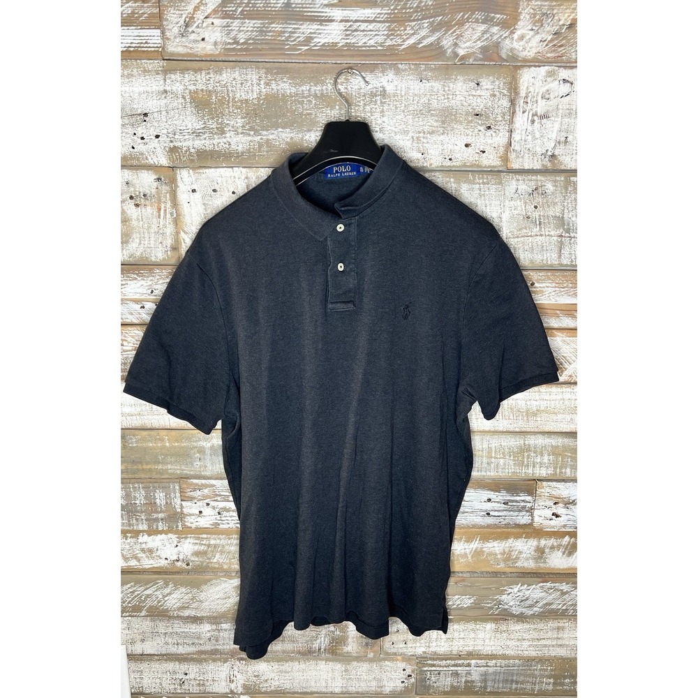 Polo Ralph Lauren mens grey short sleeved polo shirt XL